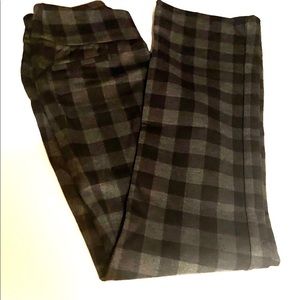 Checkered pants nwot